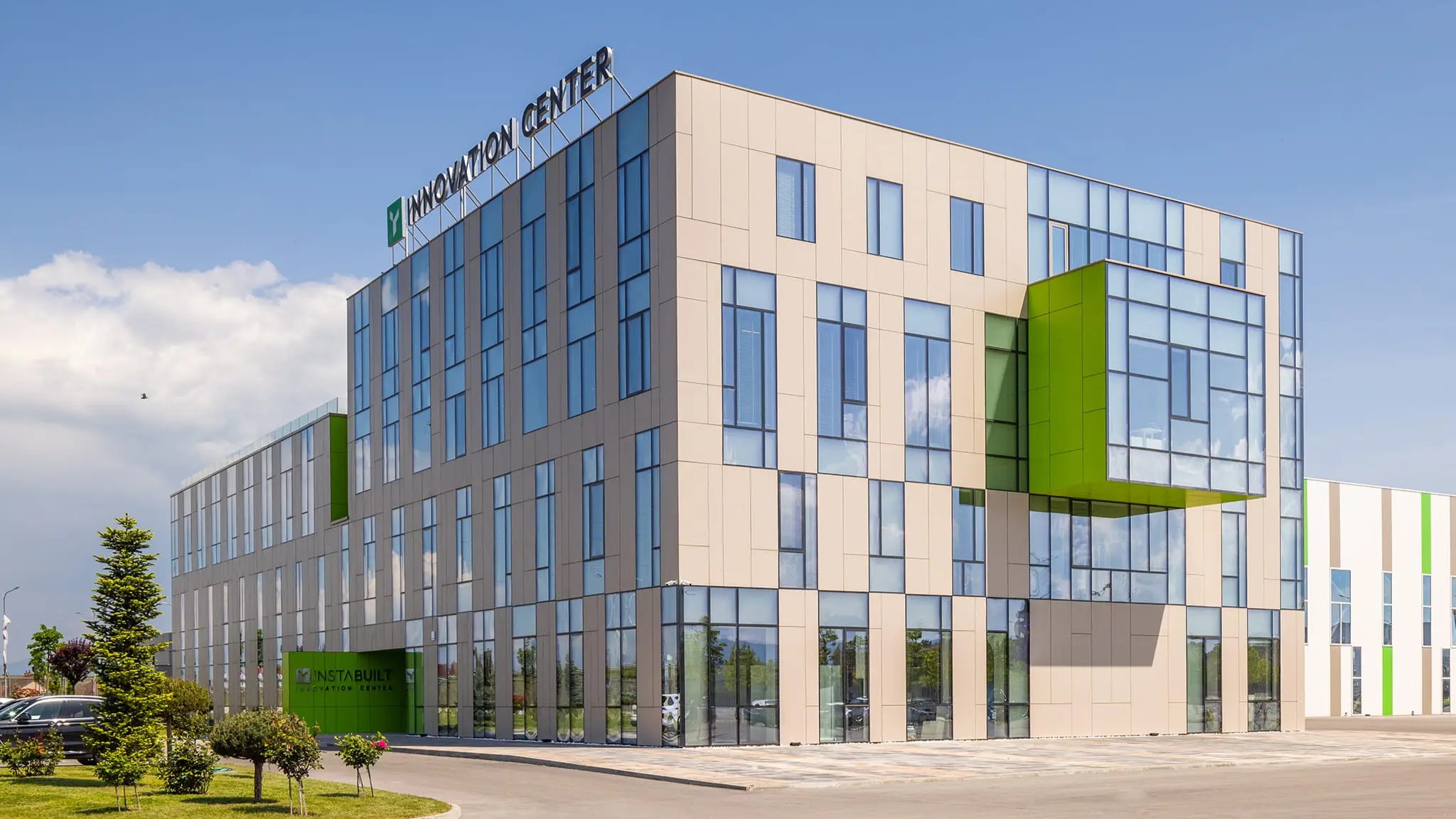 Insta Innovation Center architectural visualization