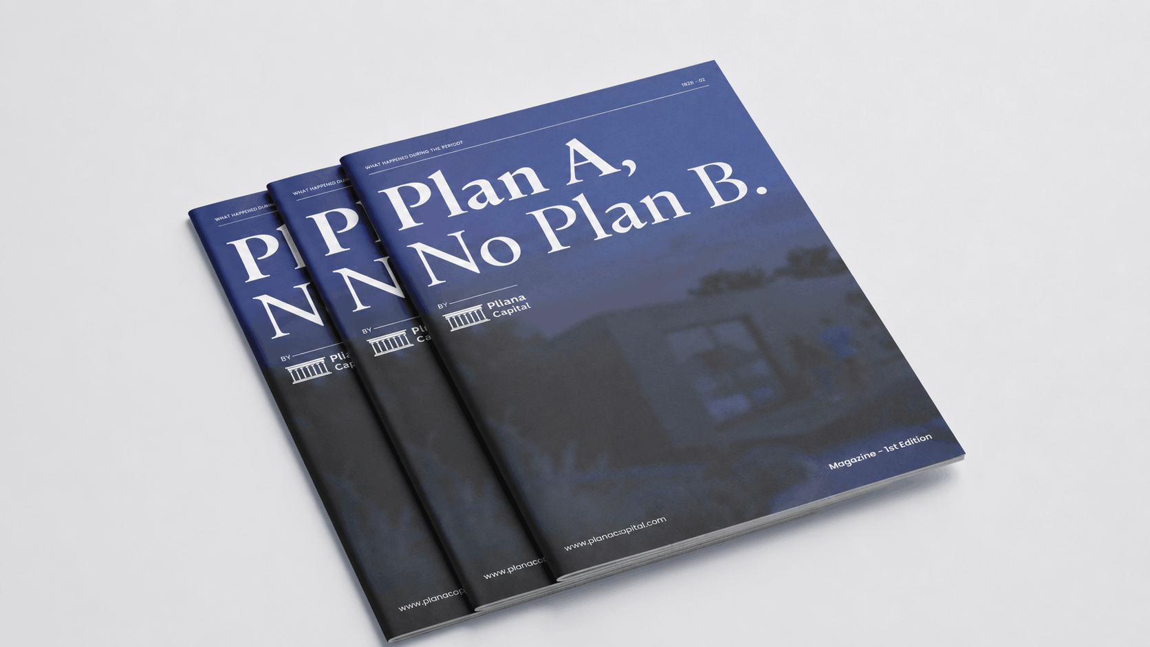 Plan A, no Plan B — Q1 2026 Magazine cover