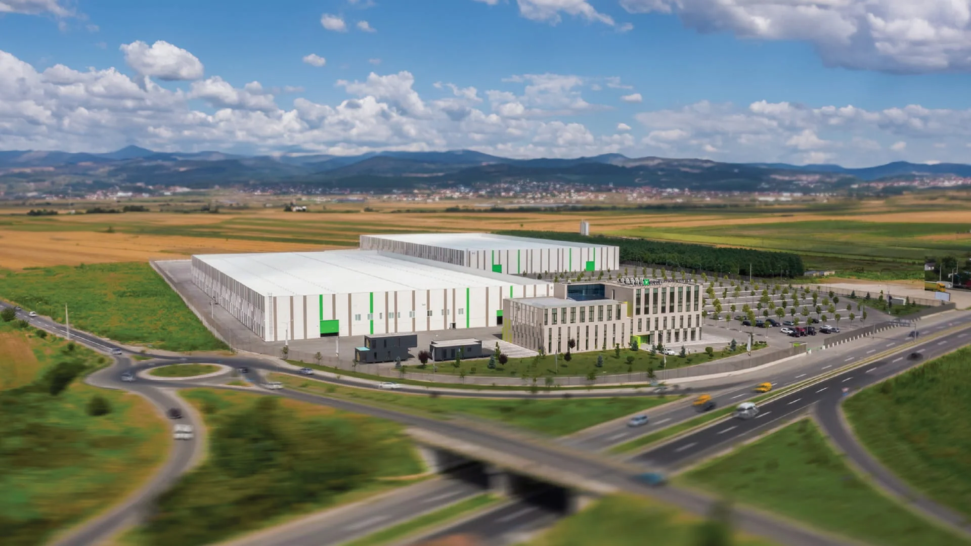 Insta Business Park campus visualization