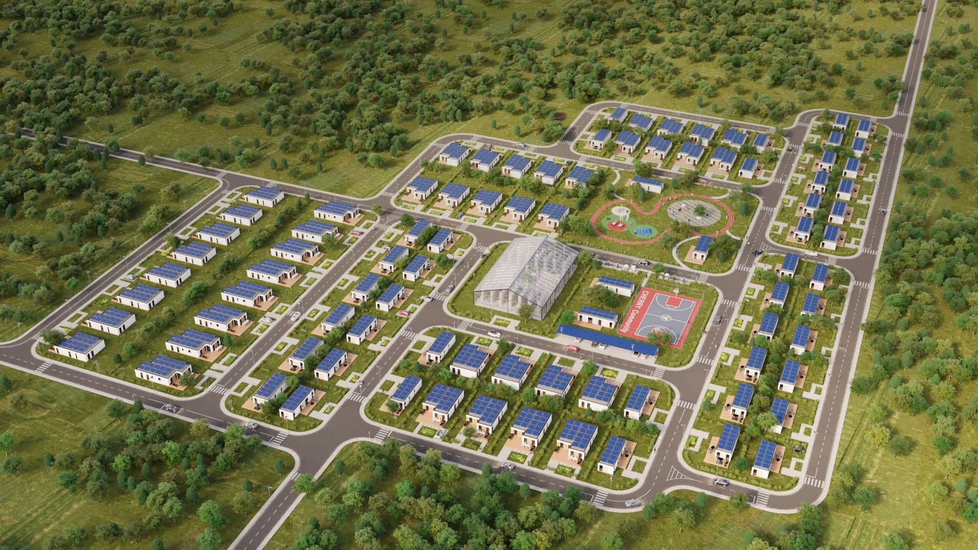 Cherry of Whisper Valley architectural visualization